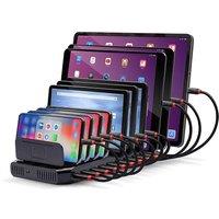 Lindy 96w 10 Port Usb Charging Station in Black