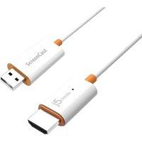 J5create Wireless Hdmi Display Adapter Receiver in White