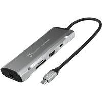 J5create Jcd393 4k60 Elite Usb-c 10gbps Mini Dock, Space Grey