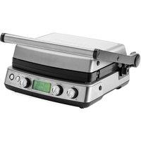 GreenPan Elite 6-in-1 Grill, PFAS-Free Ceramic Non-Stick Adjustable Temperature in Silver