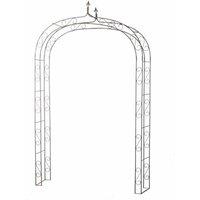 Ascalon Design Ltd Gothic Arch - L140 x W35 x H230 cm - Rusty in Brown
