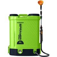 ProKleen Battery Powered Knapsack Sprayer 16L, 90 PSI Cordless with 21V Battery in Green | Size: 5kg
