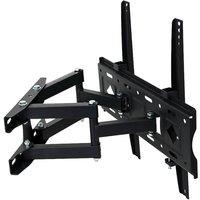 Nordara TV Wall Mount Bracket Swivel Tilt in Black