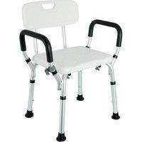 Havendro PORTABLE BATH CHAIR SHOWER STOOL SEAT BENCH in White
