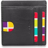 SADDLER Women's 'Stella' Slim Gift Boxed Handmade Leather Card Holder in Black