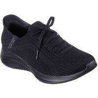 Skechers Women's Ultra Flex 3.0 Brilliant Path Trainers in Jet Black | Size: 7