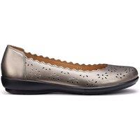 Hotter Women's 'Eider' Ballerinas in Metallics | Size: 6.5