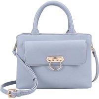 Paul Costelloe Women's Navarre Leather Multi Way Bag in Light Blue