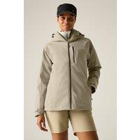 Regatta Women's Birchdale Waterproof Hooded Shell Jacket in Beige | Size: 24