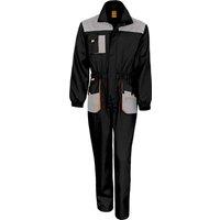 Result Men's Work-Guard Lite Coverall in Black | Size: XL