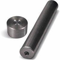 Neel Blue 9.5mm Flat Hat Rivet Fixing Hand Tool, Denim Rivet Button Setting Tool in Silver