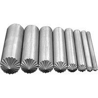 Neel Blue 14mm & 16mm Eyelet Flower Punch Tools Durable Craft Essentials in Silver