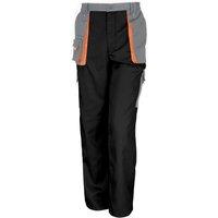 Result Work-Guard Lite Workwear Trousers (Breathable & Windproof) in True Black | Size: Medium