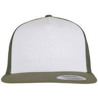 Yupoong Men's Flexfit Classic Trucker Snapback Cap in Olive