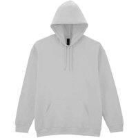 Gildan Men's Midweight Fleece Hoodie in Grey | Size: Medium