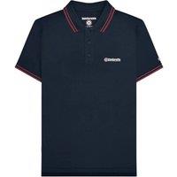 Lambretta Men's Twin Tip Big & Tall Polo Shirt 3XL in Dark Navy