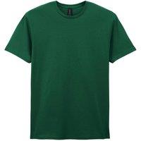 Gildan Men's Softstyle T-Shirt L in Dark Green | Size: Large