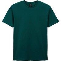 Gildan Men's Softstyle T-Shirt L in Dark Green | Size: Large