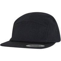 Flexfit Men's Jockey Canvas Baseball Cap in Black
