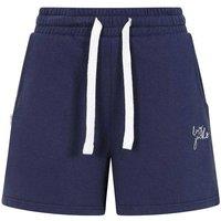 Lazy Jacks Women's Jersey Shorts in Dark Blue | Size: 18