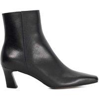 Dune London Women's 'Overly' Leather Ankle Boots in Black | Size: 7