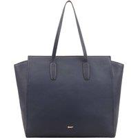 Paul Costelloe Women's Ardila Leather Tote Bag in Navy