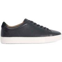 Dune London Men's 'Trevons' Leather Trainers in Black | Size: 11
