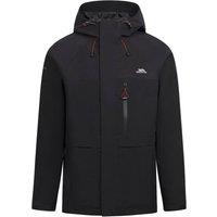 Trespass Men's Carnish Waterproof Jacket in Black | Size: XS