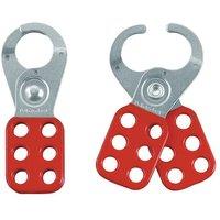 Master Lock Lockout Standard Hasp 25Mm Steel Red