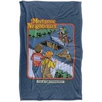 Steven Rhodes Meet Your Neighbours Silky Super Soft Throw Blanket | Size: Large