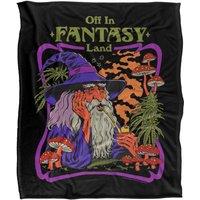 Steven Rhodes Fantasy Land Silky Touch Super Soft Throw Blanket | Size: Large