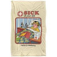 Steven Rhodes Sick Of Your Silky Touch Super Soft Throw Blanket | Size: Large