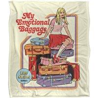 Steven Rhodes My Emotional Baggage Silky Super Soft Throw Blanket | Size: Small