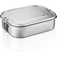 Gefu ENDURE Premium Stainless Steel Lunchbox with Divider Large 1.4L in Silver