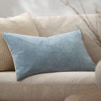 Yard Darland Velvet Cushion in Pale Blue | Size: 40 cm x 60 cm