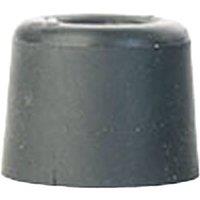 Universal Textiles Small Black Rubber Door Stops 25mm 1"