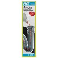 HGL HG Drain & Plug Hair Unblocker 450ml in White