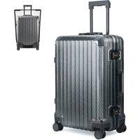Lugg Solo Explorer 24 Cabin Suitcase (65x45x26.5cm) in Dark Grey | Size: 65x45x26.5 cm