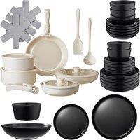 tectake Kitchen Starter Set Una/Genua