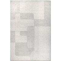 THE RUGS Villeroy & Boch 1906 Wool Rug Charlotte - Handwoven Soft & Durable in White | Size: 190 cm x 280 cm