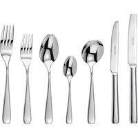 Arthur Price Signature 'Pisa' Stainless Steel 42 Piece 6 Person Gift Boxed Cutlery Set in Silver