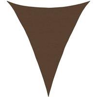 Berkfield Home Sunshade Sail 160 g/m Brown 5x6x6 m HDPE