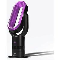 Vortex Air Black Pro Plus Bladeless Fan in Purple