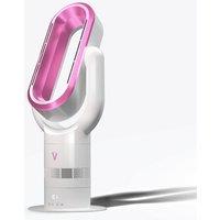 Vortex Air White Pro Plus Bladeless Fan in Pink