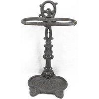Havendro Cast Iron Umbrella Stand Antique Victorian Stand Umbrella Holder in Dark Grey