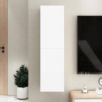 Berkfield Home TV Cabinet White 30.5x30x110 cm Engineered Wood