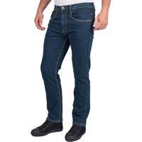 Lee Cooper Workwear Men's Straight Leg Stretch Denim Jeans in Navy | Size: 32L