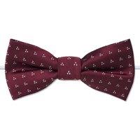 Paisley of London Men's Childrens Elasticated Bow Tie - Burgundy Trio Dot