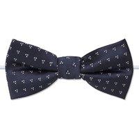 Paisley of London Men's Childrens Elasticated Bow Tie - Navy Trio Dot
