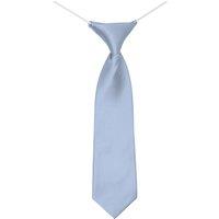 Roco Men's Childrens classic elasticated tie - Ice Blue in Light Blue